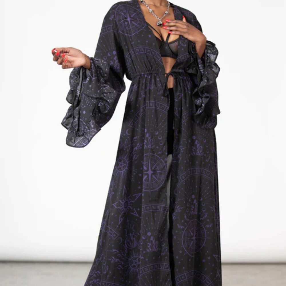 CORELA CHIFFON DUSTER